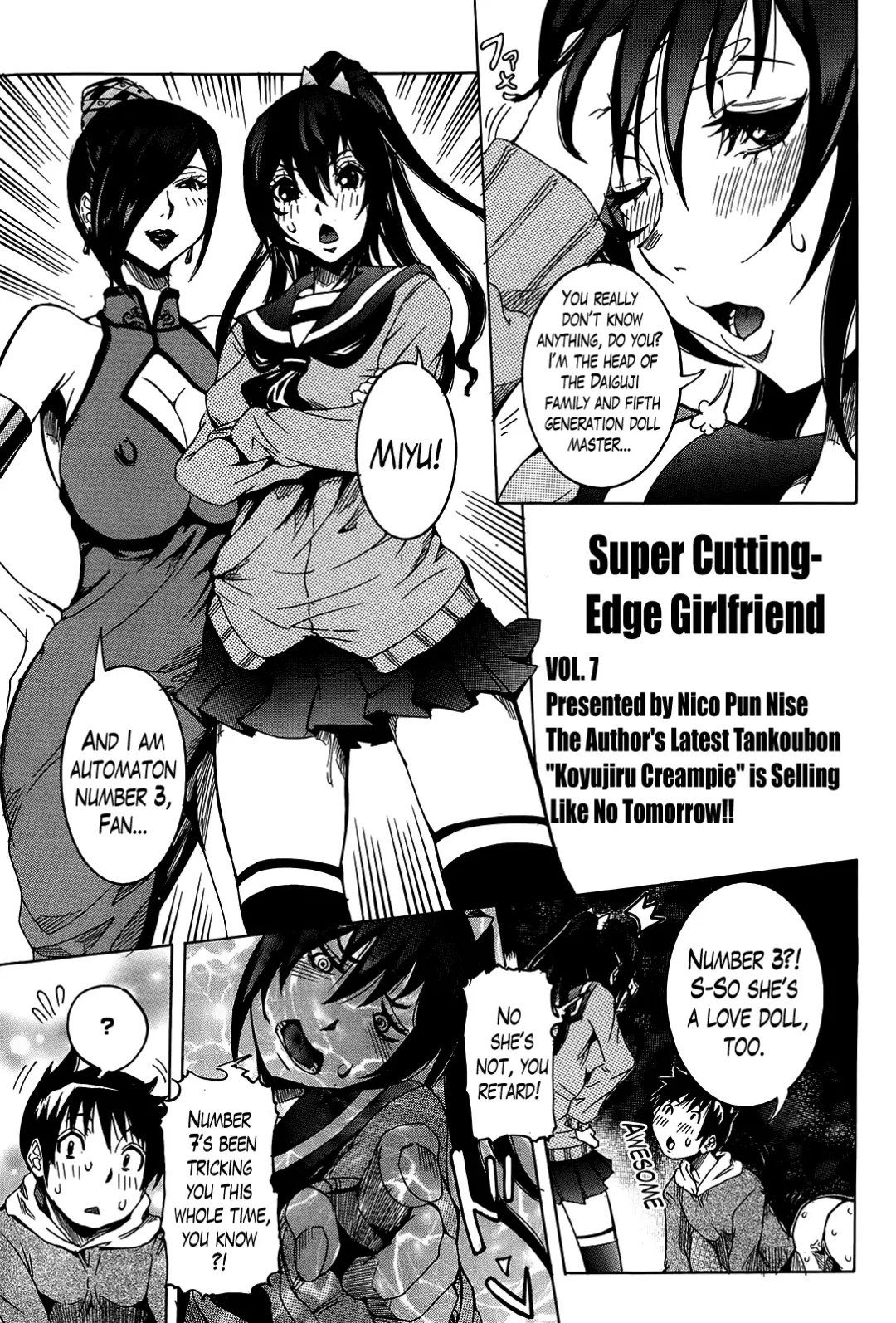 [Nico Pun Nise] Chou Saisentan Kanojo | Super Cutting-Edge Girlfriend Ch. 1-8 Fhentai - Page 127
