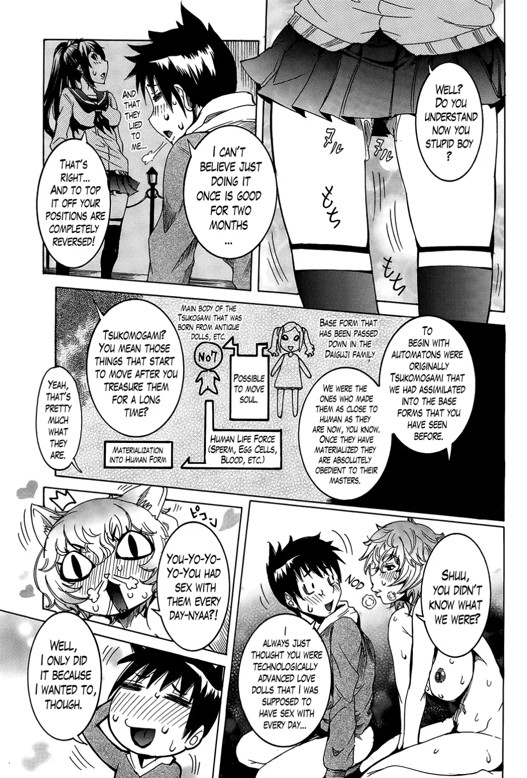 [Nico Pun Nise] Chou Saisentan Kanojo | Super Cutting-Edge Girlfriend Ch. 1-8 Fhentai - Page 129