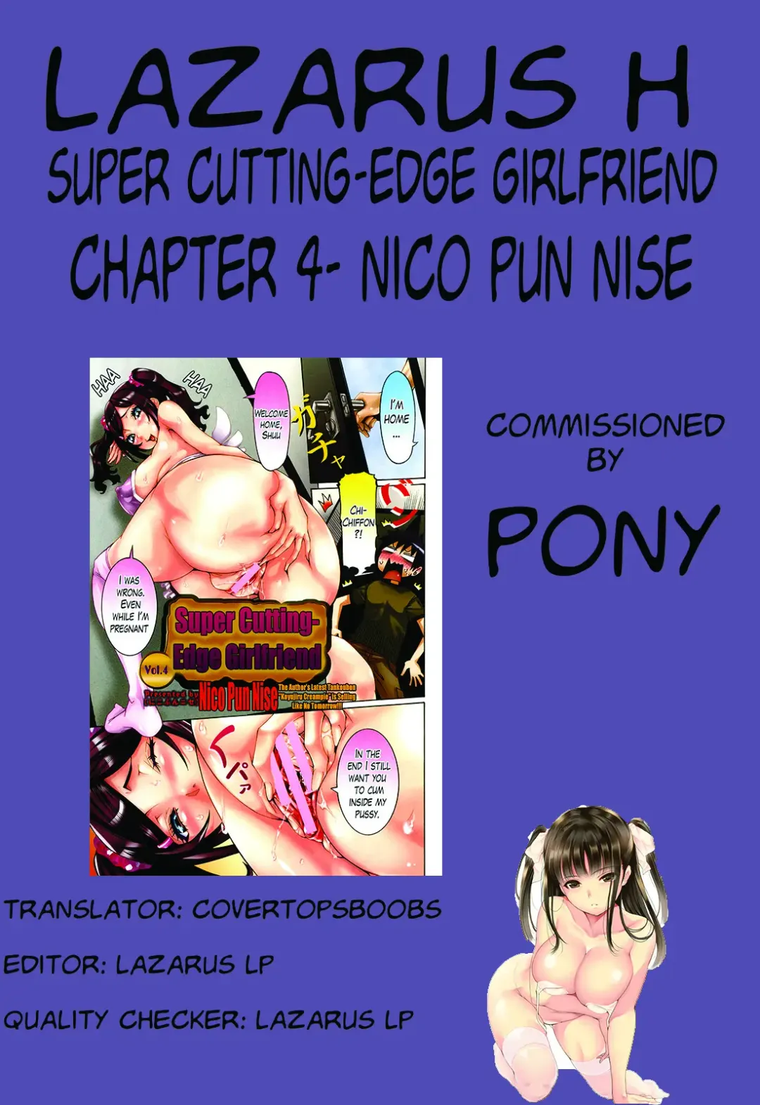 [Nico Pun Nise] Chou Saisentan Kanojo | Super Cutting-Edge Girlfriend Ch. 1-8 Fhentai - Page 84