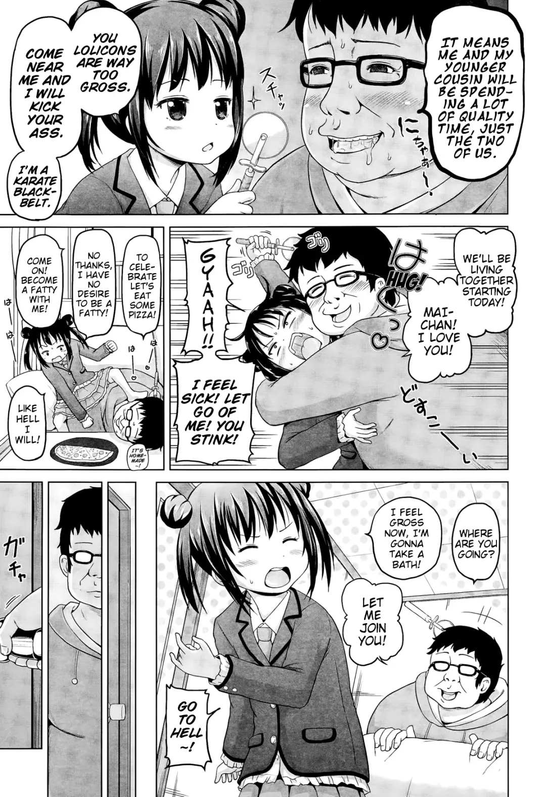 [Himeno Mikan] Neteru JS no Itoko o Okashite Mita | Striving to Fuck My Sleeping Elementary-Schooler Cousin Fhentai - Page 3