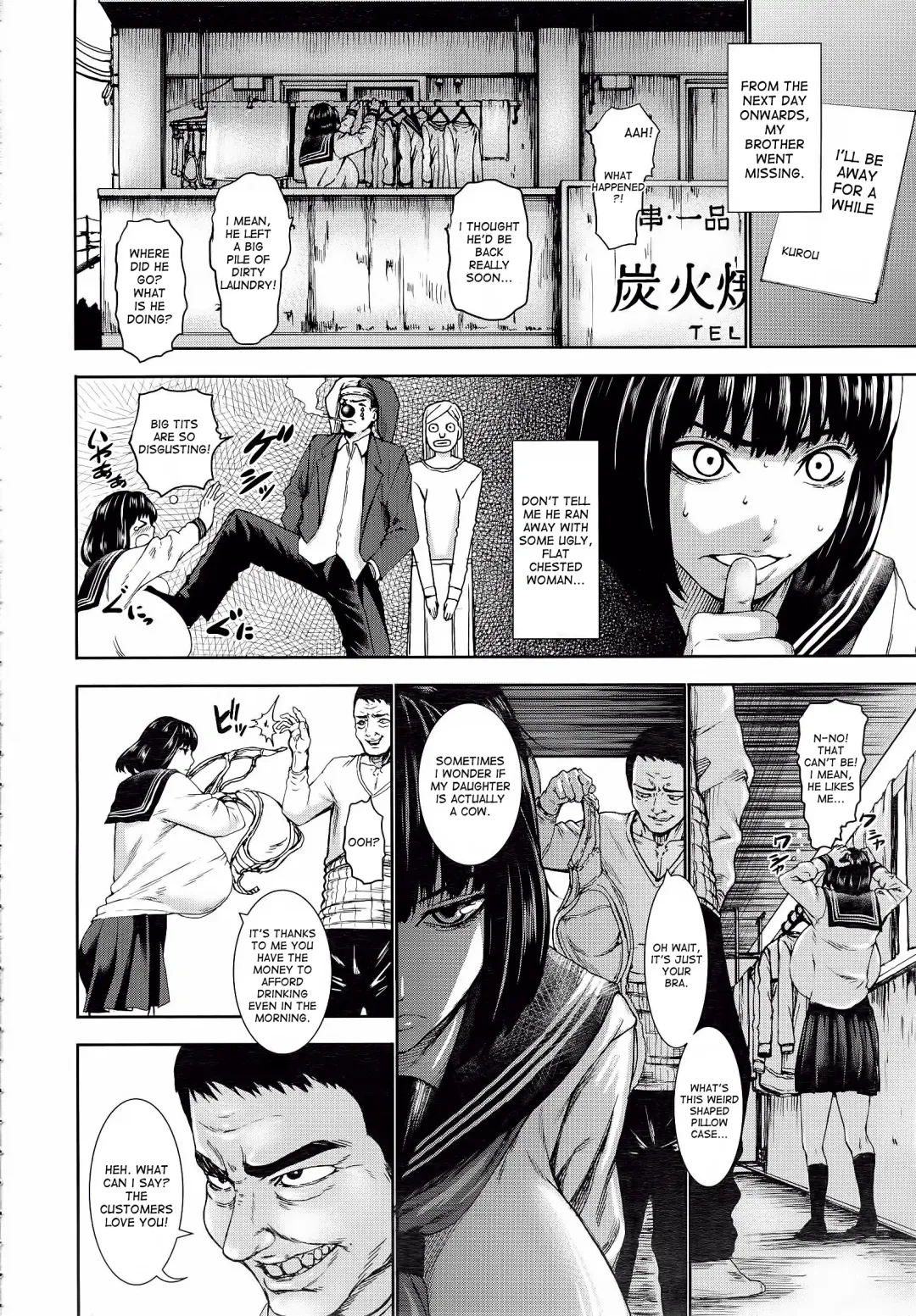 [Piero] Kuroyuki ~Inniku Sakunyuu Jigoku~ Kouhen | Black Snow ~The Depraved Cow-milking Hell~ part 2 Fhentai - Page 6