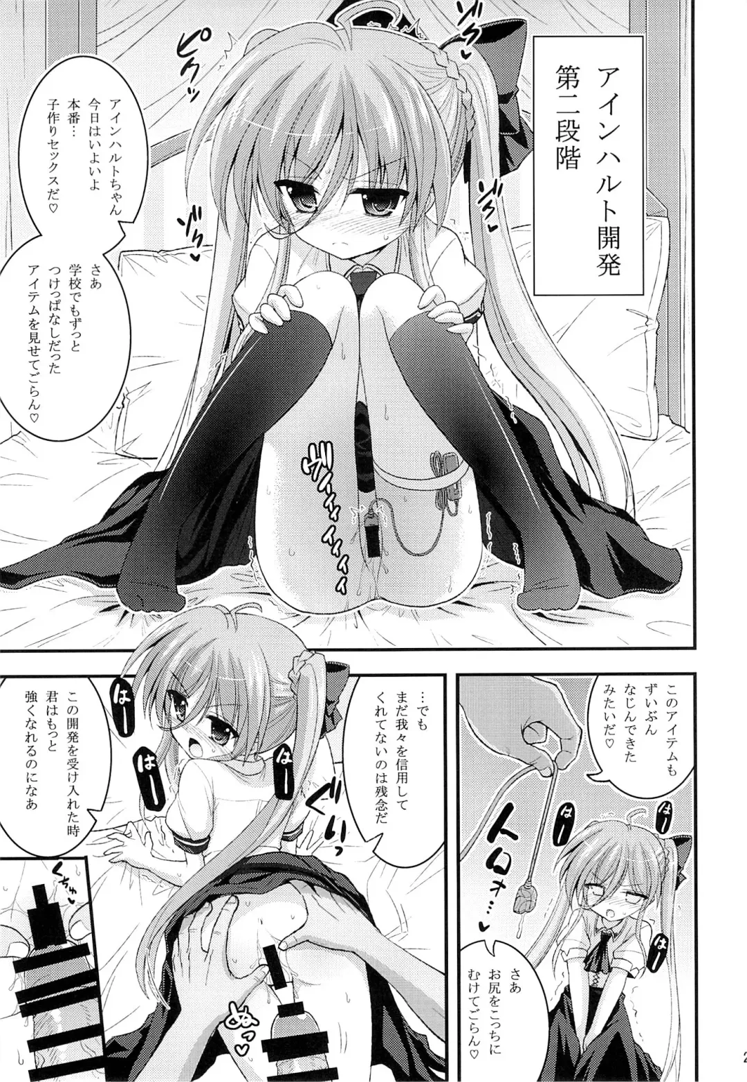 [Hasemi Ryo] Vivio to Einhart no Shoujo Kaihatsu Method Fhentai - Page 20