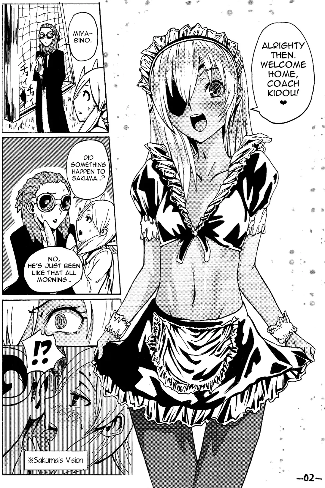 [Sgk] Sakuma Coach no Omotenashi | Coach Sakuma's Hospitality Fhentai - Page 3