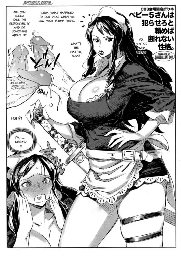 Read [Bobobo] C83 Kaijou Gentei Orihon Baby 5-san wa Yarasero to Tanomeba Kotowarenai Seikaku. (decensored) - Fhentai