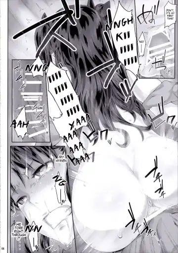 [Ken-1] Tosaka Rin ga Berserker ni Okasareru Hon Fhentai - Page 8