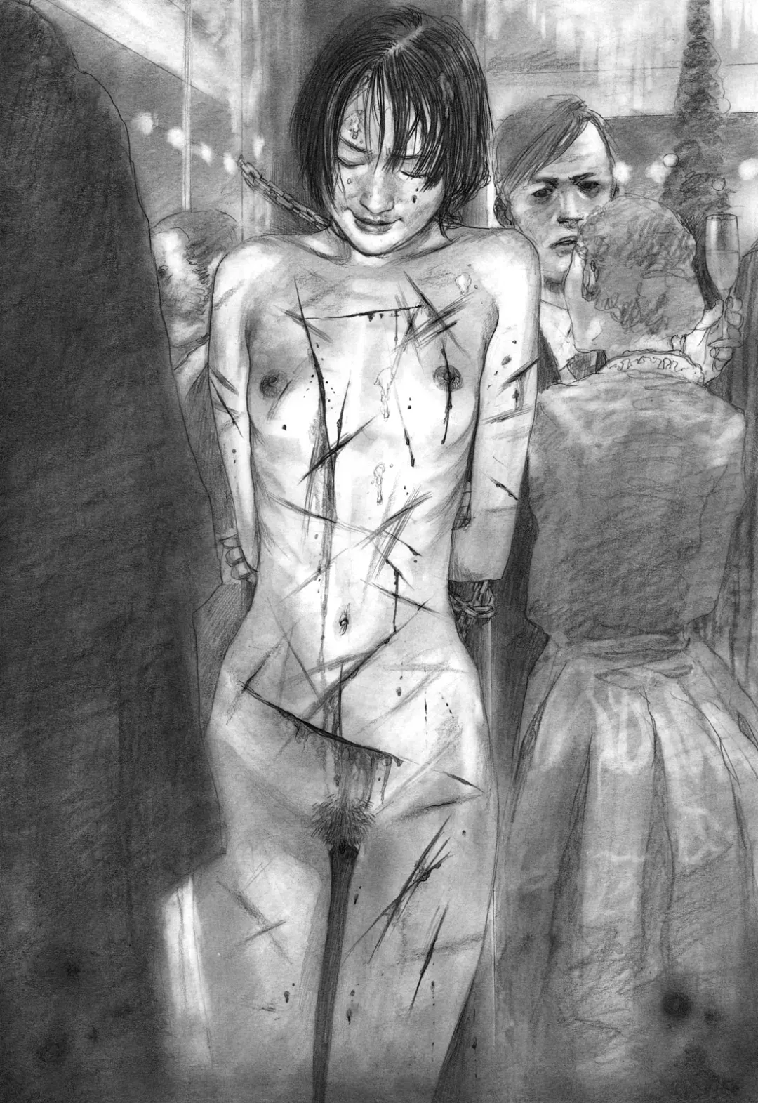 [Samura Hiroaki] Hitodenashi no Koi - The love of the brute | Нечеловеческая любовь Fhentai - Page 42