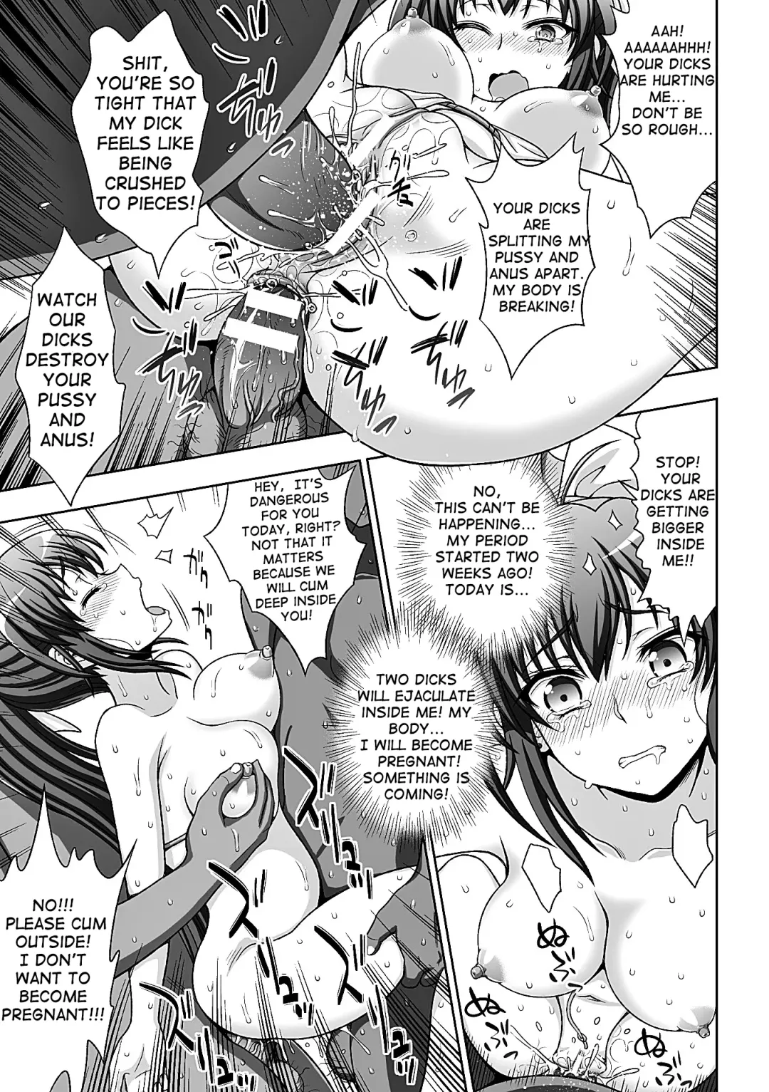 [Chaccu] Inyouchuu Shoku ~Ryoushokutou Taimaroku~ Harami Ochiru Shoujo-tachi Ch. 4 Fhentai - Page 15