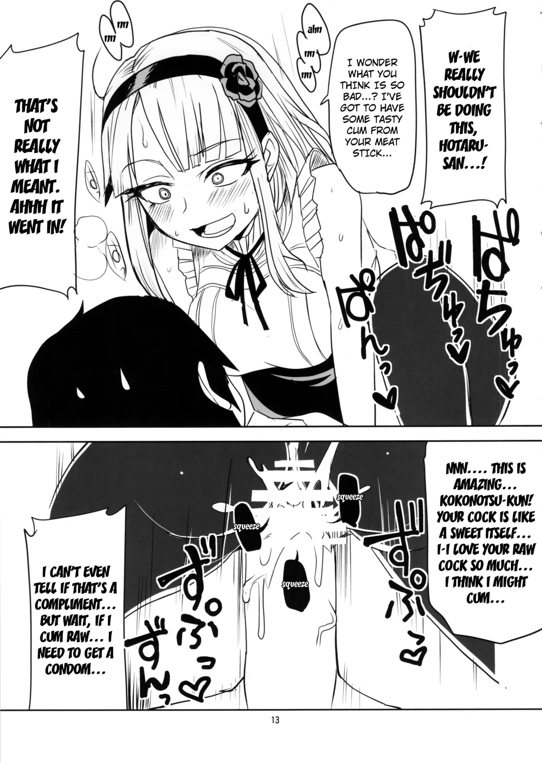 [Aoi Manabu - Macaroni And Cheese] Dagashi Chichi Fhentai - Page 14