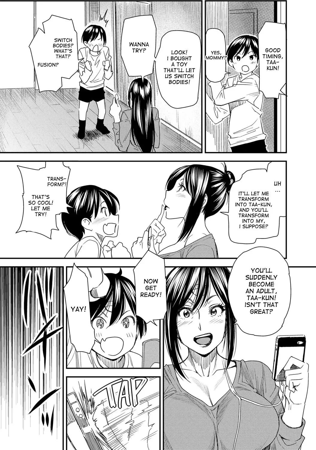 [Ooshima Ryou] Torikae Appli ver. Milf | Body Switch App ver. Milf Fhentai - Page 7