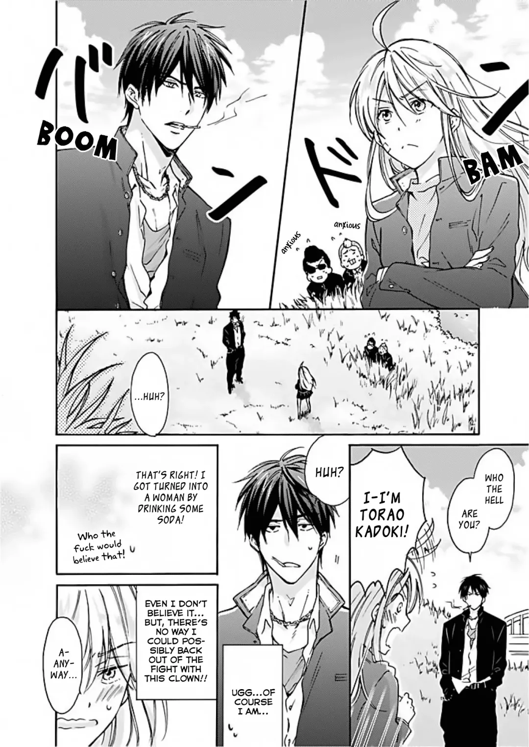 [Takao Yori] Genderbender Yankee School ☆ They're Trying to Take My First Time. Fhentai - Page 5