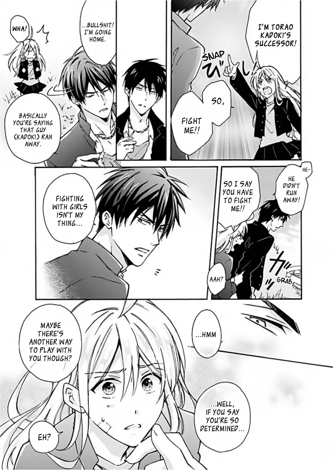 [Takao Yori] Genderbender Yankee School ☆ They're Trying to Take My First Time. Fhentai - Page 6