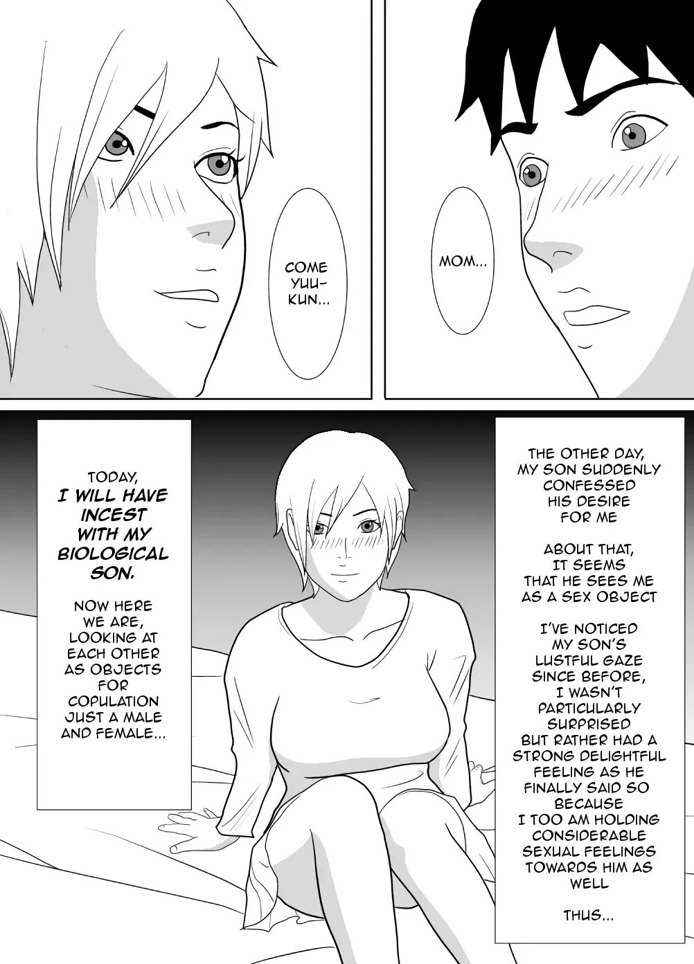 Sono Hi, Watashi wa Musuko no Nikubenki ni Natta. Fhentai - Page 4