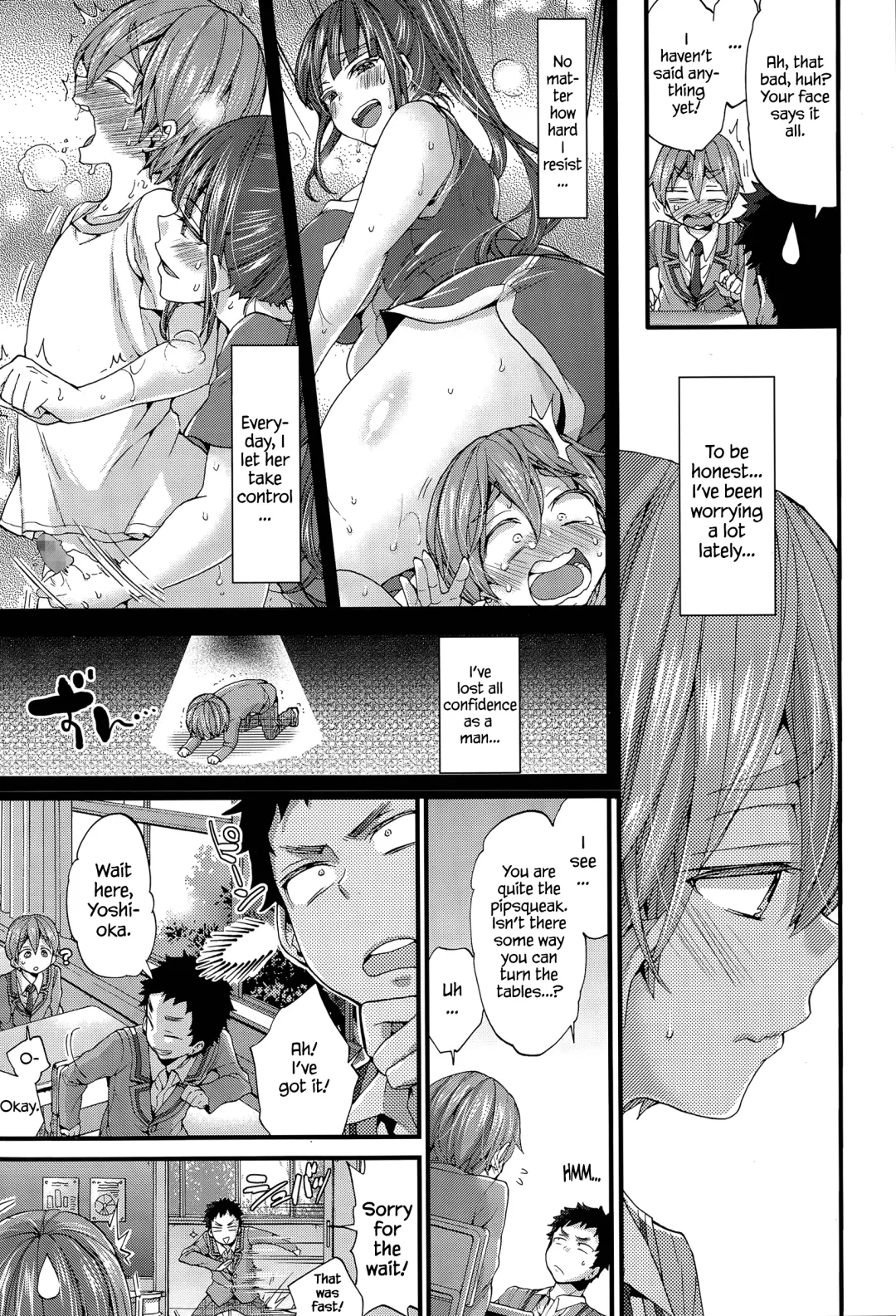 [Morishima Kon] Shudouken wa Docchi? | Who's in Control? Fhentai - Page 3