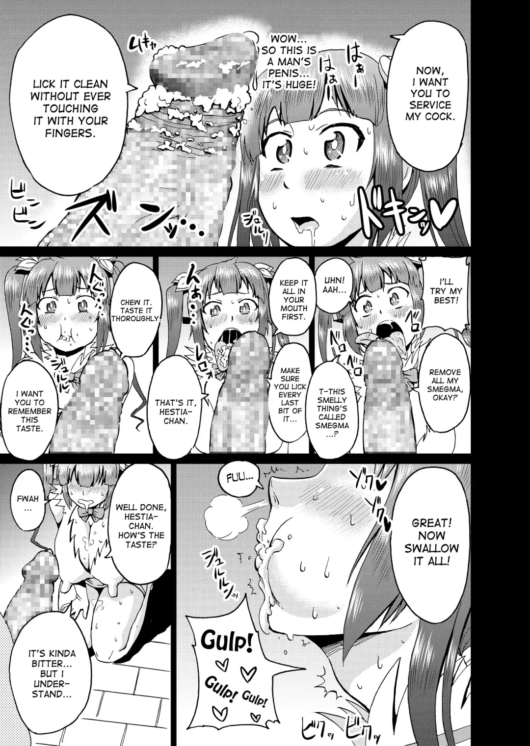 [Ahemaru] Bell-kun no Tame ni... | Be ... for Bell Fhentai - Page 8