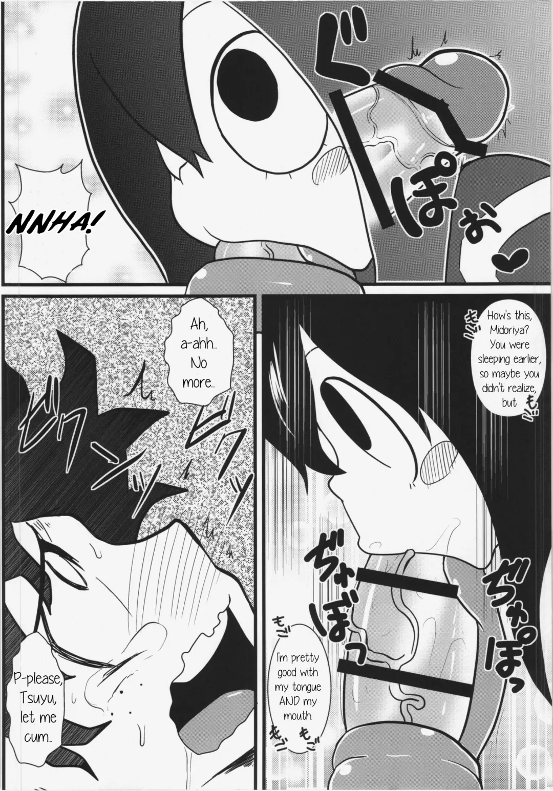 [Tsunamushi] Tsuyu-chan to! Ganbare tte Kanji no Dex | Tsuyu and! Some Do-Your-Best DEKX Fhentai - Page 10