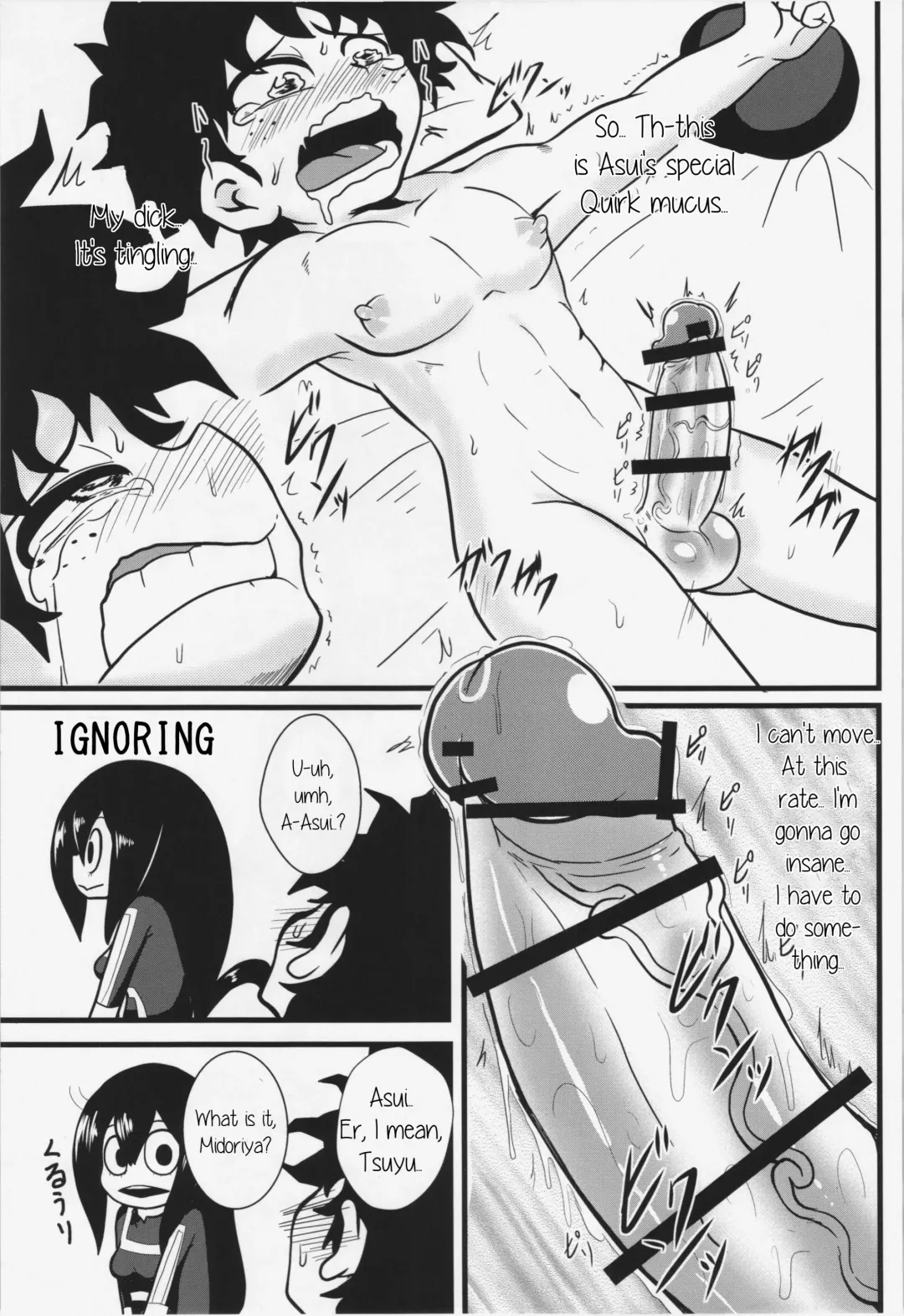 [Tsunamushi] Tsuyu-chan to! Ganbare tte Kanji no Dex | Tsuyu and! Some Do-Your-Best DEKX Fhentai - Page 7