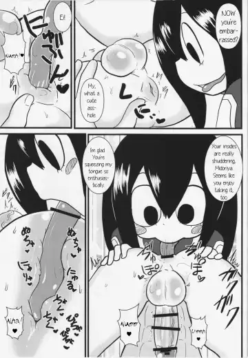 [Tsunamushi] Tsuyu-chan to! Ganbare tte Kanji no Dex | Tsuyu and! Some Do-Your-Best DEKX Fhentai - Page 13