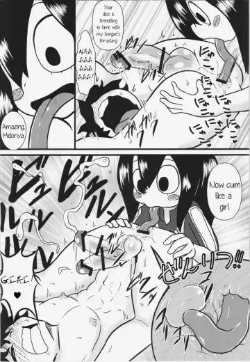 [Tsunamushi] Tsuyu-chan to! Ganbare tte Kanji no Dex | Tsuyu and! Some Do-Your-Best DEKX Fhentai - Page 14