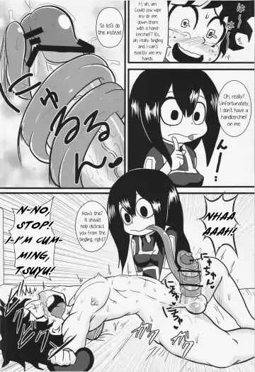 [Tsunamushi] Tsuyu-chan to! Ganbare tte Kanji no Dex | Tsuyu and! Some Do-Your-Best DEKX Fhentai - Page 8