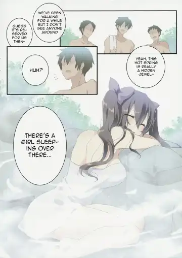 [Koikawa Minoru] Hatate in Tennen Onsen | Hatate in Natural Hot Spring Fhentai - Page 3