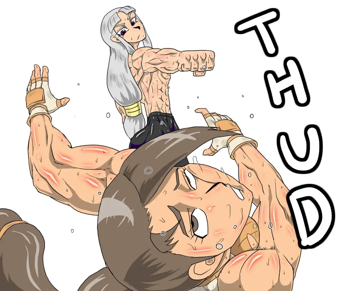 [Allesey] Cannabis vs. Female Fighter Fhentai - Page 2