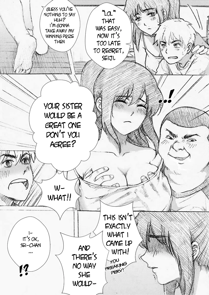 [Rannero] Boku no Onee-chan ga Konna ni Bitch na Hazu ga Nai | My sister can't be this BITCH Fhentai - Page 12