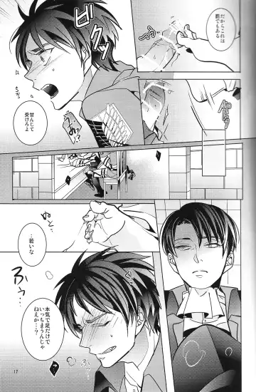 [Sui] Heichou! Kounotori ni Hakobarete Kita nan te Uso desu yo ne!? Fhentai - Page 16