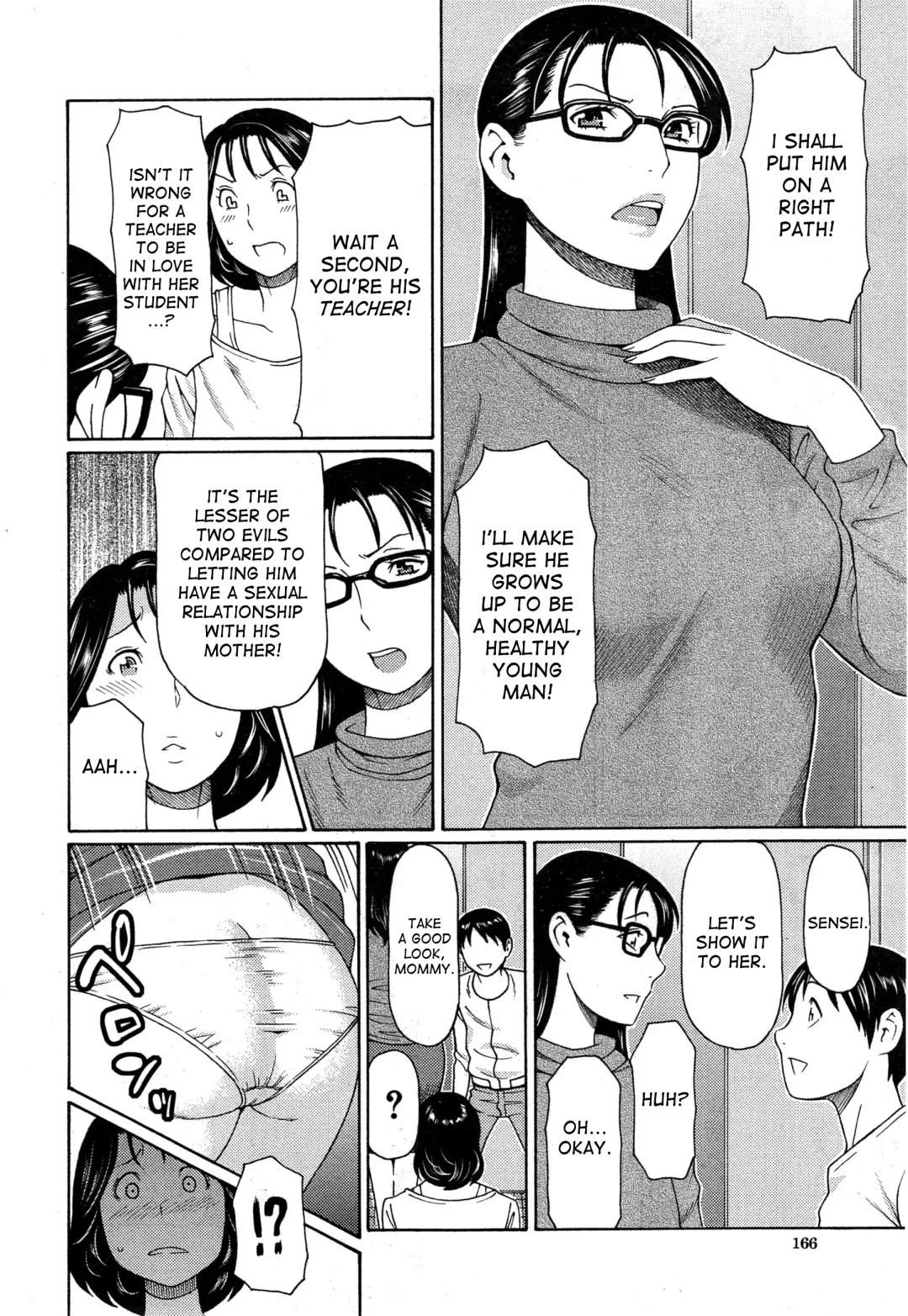 [Takasugi Kou] Itoshi no Musuko wa Dare no Mono ? | To Whom does My Beloved Child('s penis) Belong Ch. 1-4 Fhentai - Page 46