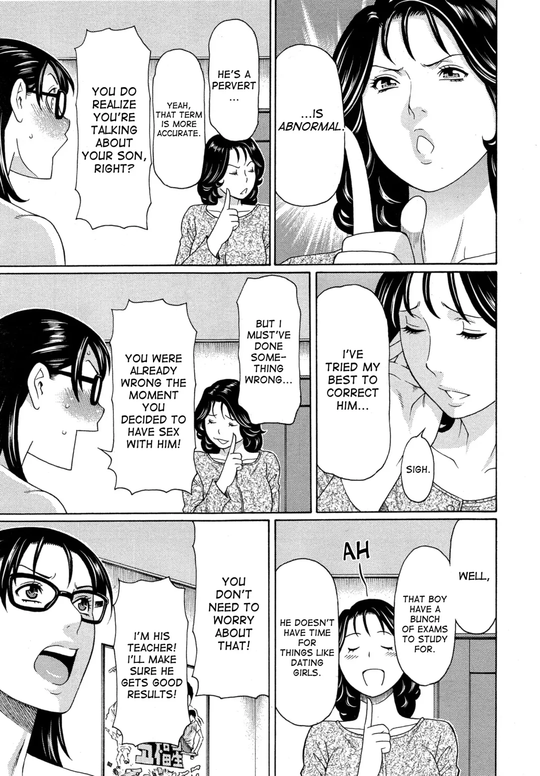 [Takasugi Kou] Itoshi no Musuko wa Dare no Mono ? | To Whom does My Beloved Child('s penis) Belong Ch. 1-4 Fhentai - Page 61