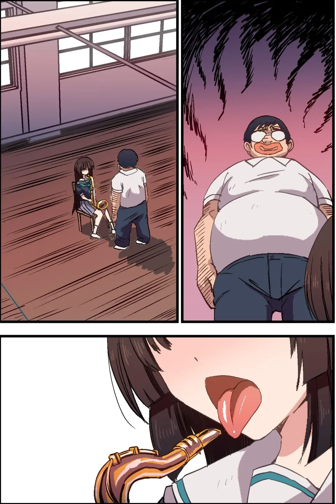 Moshimo, Kimo Kyoushi ga Ayatsuri Shikibou o Tsukatte Suisou Gakubu no Joshi Seito o Saimin Sousa de Kyousei Houshi Meirei Shite Osouji Fella Sasetari Hatsujou Sasete Renzoku Sounyuu Shichattara Fhentai - Page 76