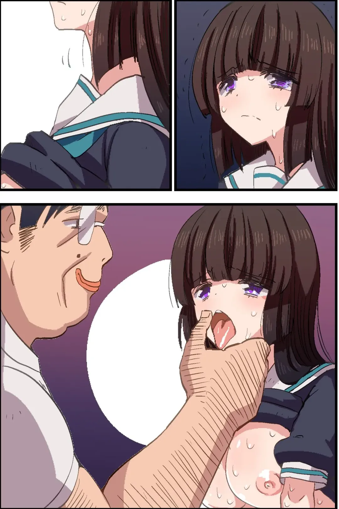 Moshimo, Kimo Kyoushi ga Ayatsuri Shikibou o Tsukatte Suisou Gakubu no Joshi Seito o Saimin Sousa de Kyousei Houshi Meirei Shite Osouji Fella Sasetari Hatsujou Sasete Renzoku Sounyuu Shichattara Fhentai - Page 88