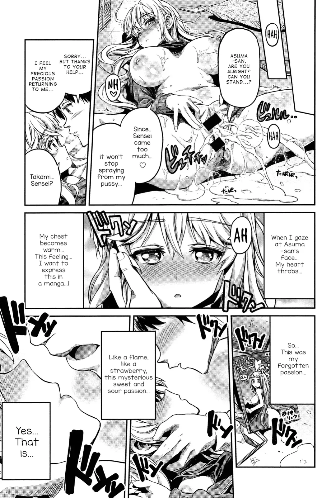 [Hinotsuki Neko] Man × Koi Ero Manga de Hajimaru Koi no Plot Ch. 1-3 Fhentai - Page 19
