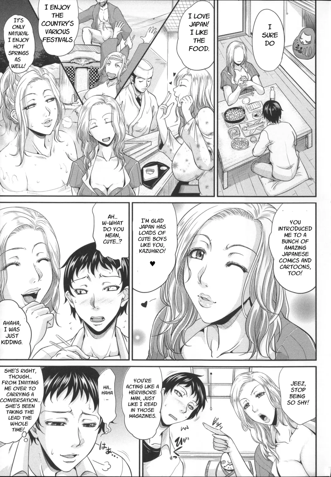 [Toguchi Masaya] Enjo Kousai ~Midara na Mama no Aishikata~ Ch. 6 - Blonde Bondage Fhentai - Page 5