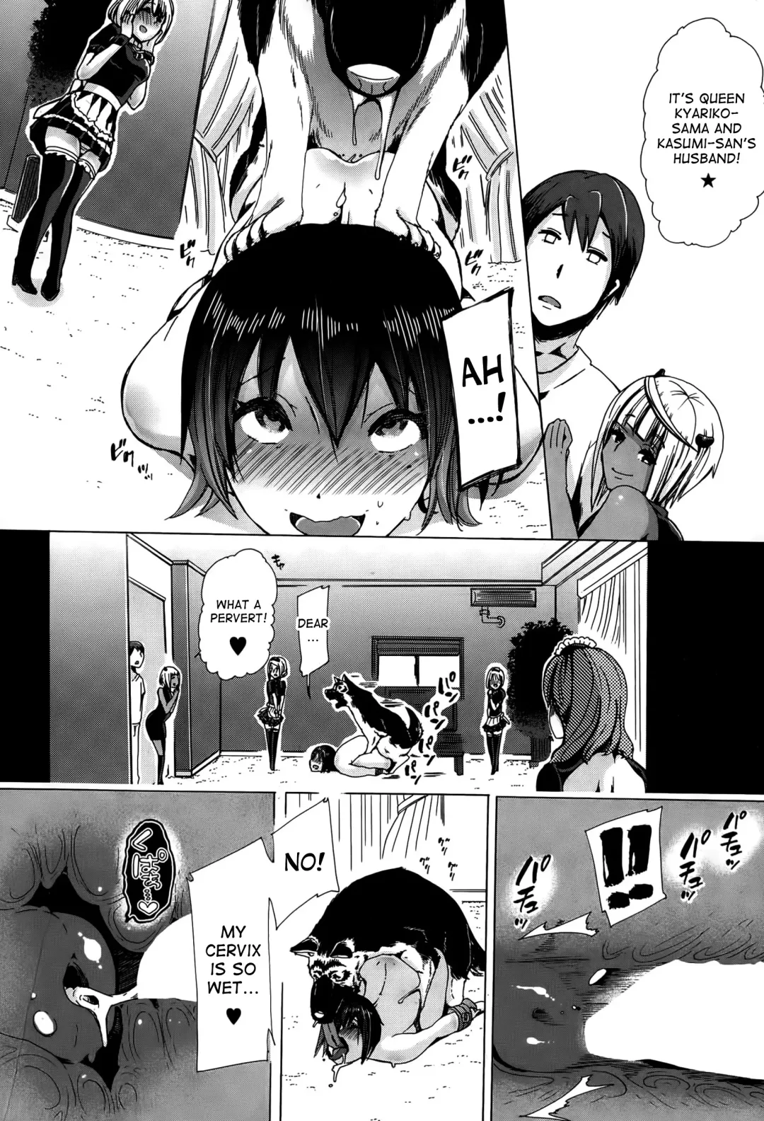 [Chikiko] Jyukan Hitozuma Kasumi <Zenin Choukyouzumi> | Bestiality Rape Housewife Kasumi <Everyone is Fully Trained> Fhentai - Page 18