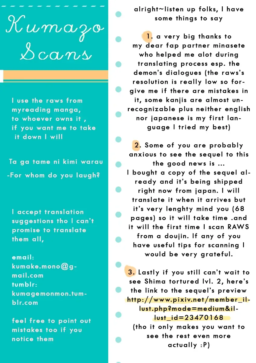 [Sovayu] Ta ga Tame ni Kimi Warau | For whom do you laugh? Fhentai - Page 36