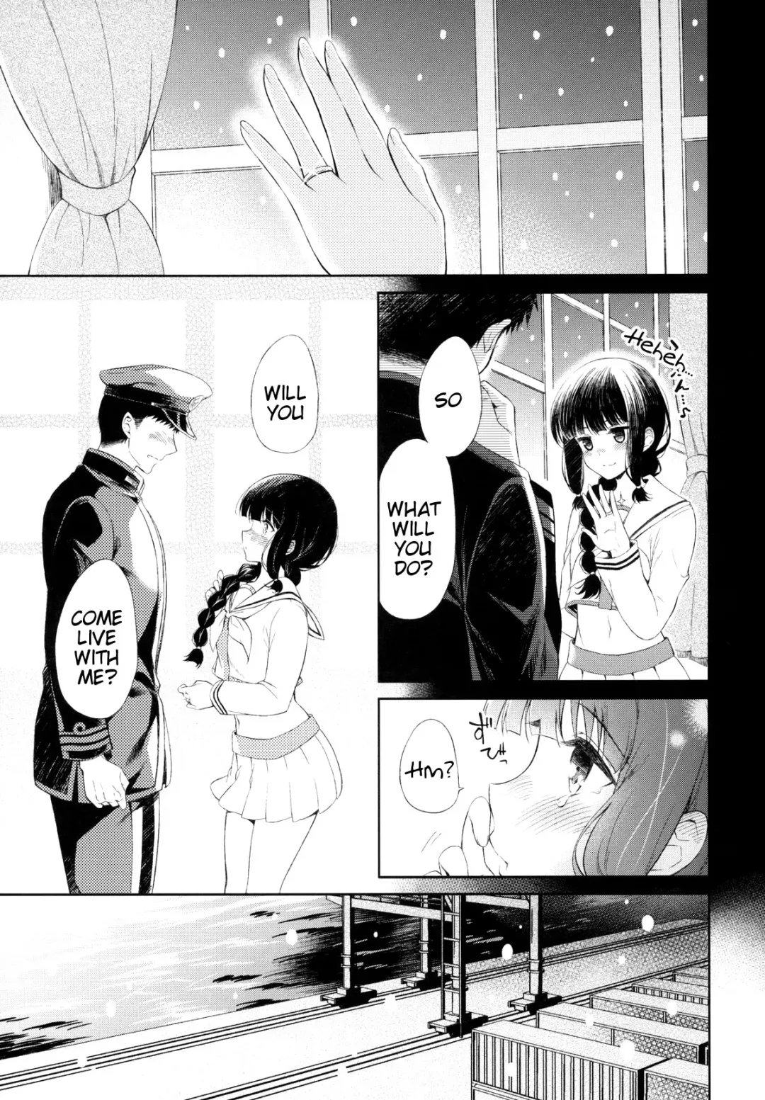 [Komi Zumiko] Kitakami-san to Teitoku ga Issho ni Kurasu Ohanashi. - dear old home | A Tale Of Kitakami And The Admiral Living Together Fhentai - Page 4