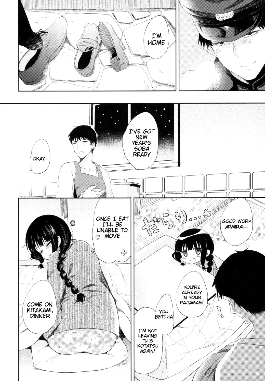 [Komi Zumiko] Kitakami-san to Teitoku ga Issho ni Kurasu Ohanashi. - dear old home | A Tale Of Kitakami And The Admiral Living Together Fhentai - Page 9
