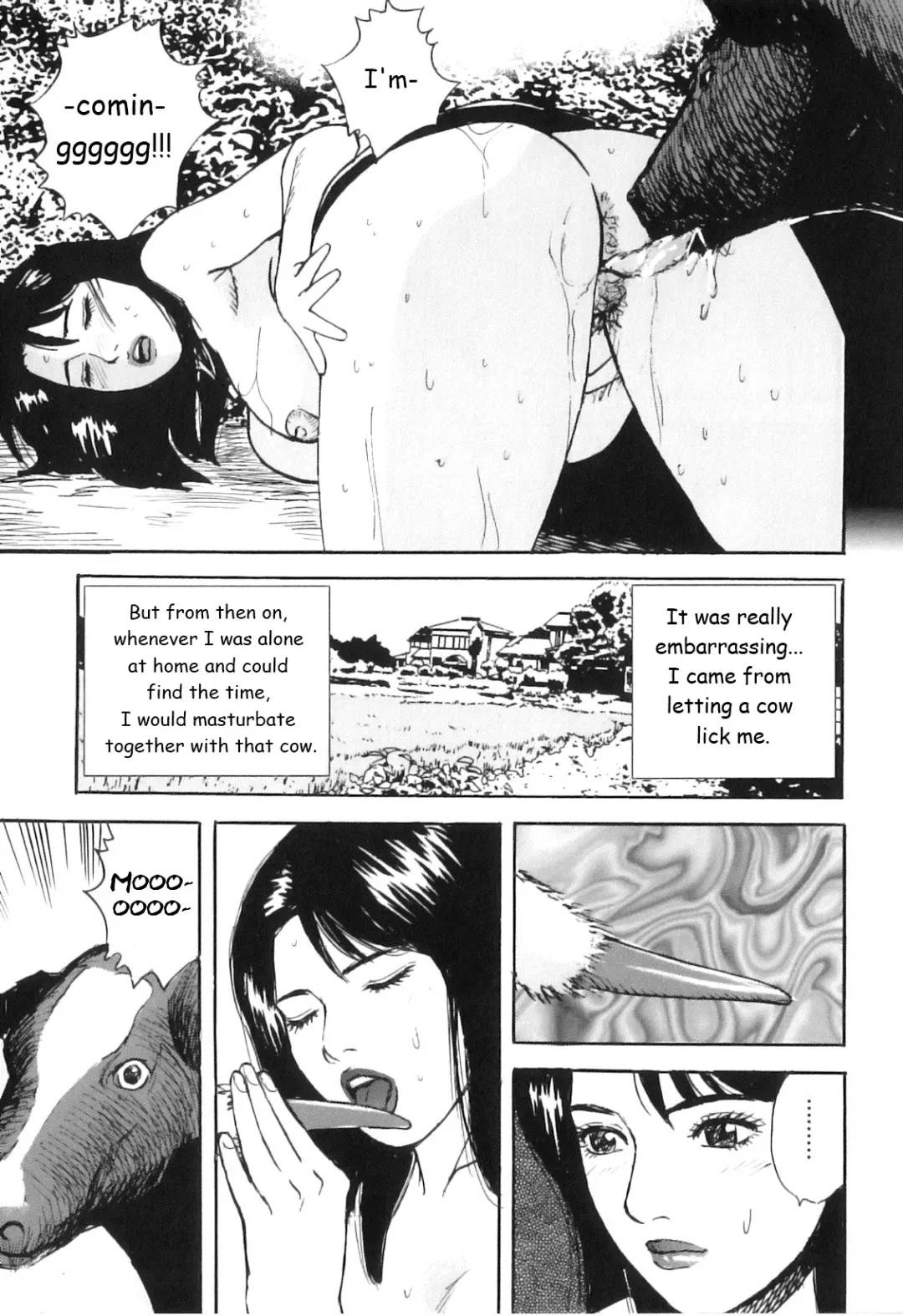 [Kitano Kenichi] Ushi to Nouka no Yome | The Cow and the Farmer's Wife Fhentai - Page 9