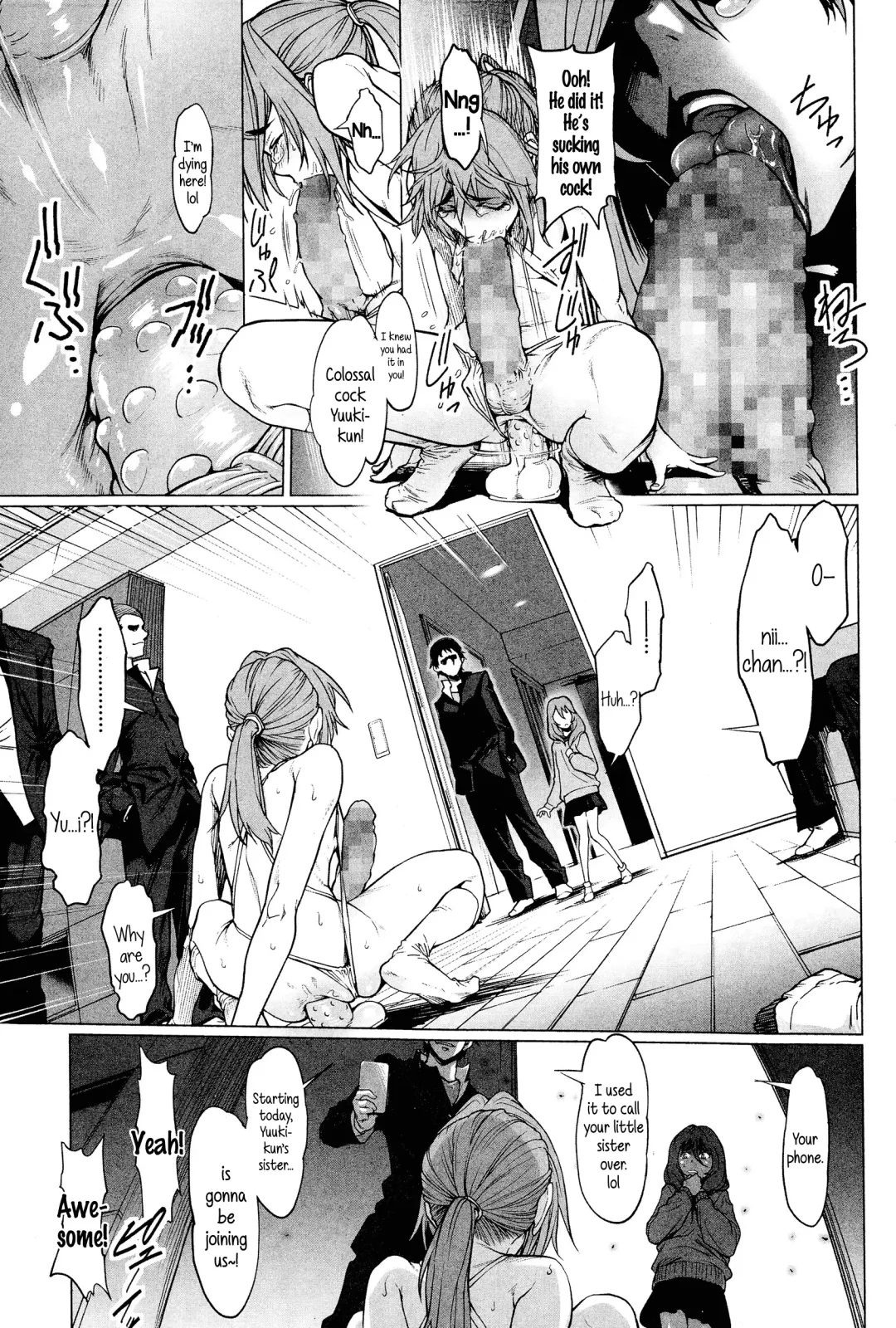 [Sannyuutei Shinta] Higyaku Inu Kyoudai | Masochistic Mutt Brother & Sister Fhentai - Page 3