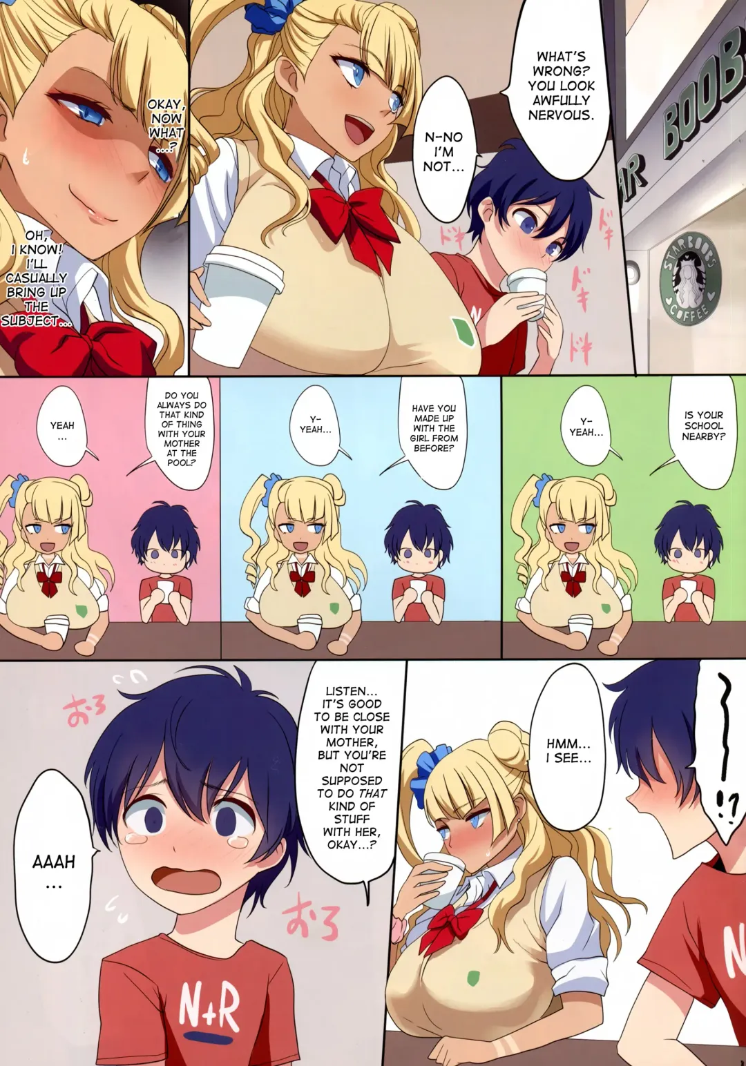 [Kloah] Kyonyuu Gal wa Kawaii Otokonoko ni Yowaitte Hontou desu ka? | Is It True That Cute Little Boys Are The Big Breasted Gal's Weakness? Fhentai - Page 9