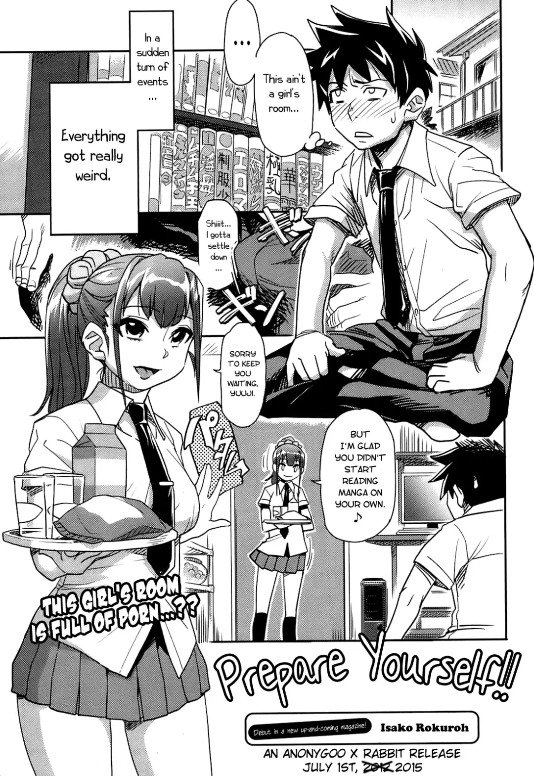 [Isako Rokuroh] Kakugo o Kimete! | Prepare Yourself!! Fhentai - Page 1