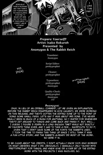 [Isako Rokuroh] Kakugo o Kimete! | Prepare Yourself!! Fhentai - Page 17