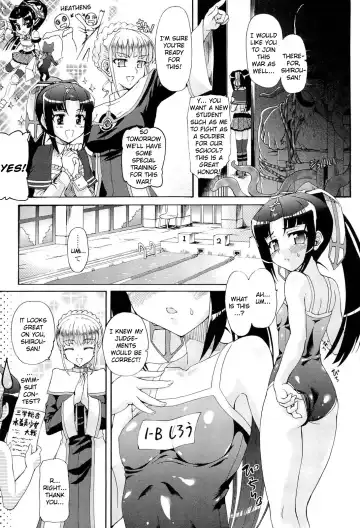 [Rohgun] Sengoku Gakuen Senki Nobunaga! ~Inka Ryouran, Mizugi Taisen!~ Genteiban | Sengoku Academy Fighting Maiden Nobunaga! ~Lewd Flower Profusion, The Great Swimsuit War~ Fhentai - Page 78