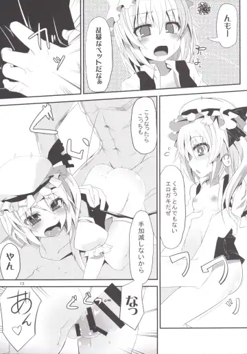 [Land Sale] 40-centi Ijou mo Chiisana Flan-chan ni Shasei Kanri Sareru Hon Fhentai - Page 12