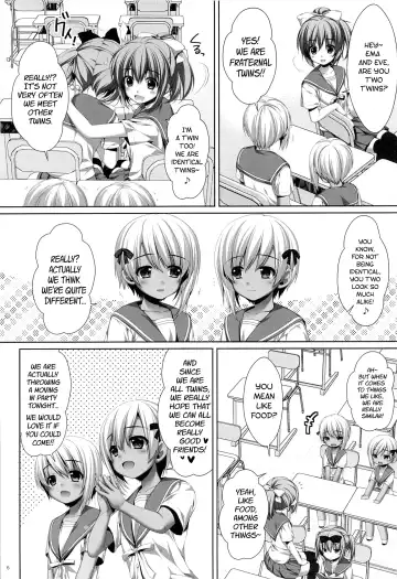 [Alpha] Futago no Tenkousei Ema to Eve | Twin Transfer Students Ema and Eve Fhentai - Page 5