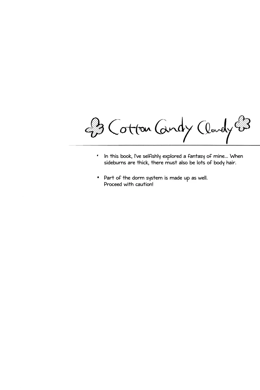 [Matsuyoshi Ako] Cotton Candy Cloudy Fhentai - Page 4