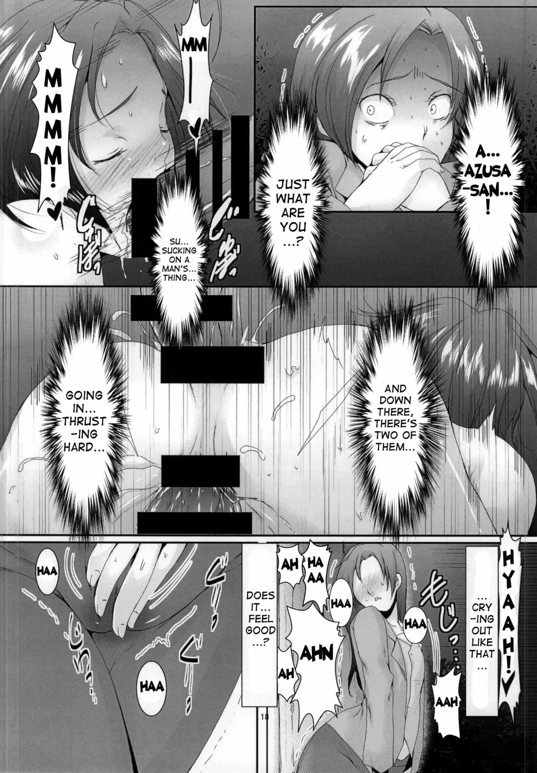 [Nintai Akira - Usuke Bou] Miura Azusa no Ijou na Asobi | The Unusual Habits of Miura Azusa Fhentai - Page 19