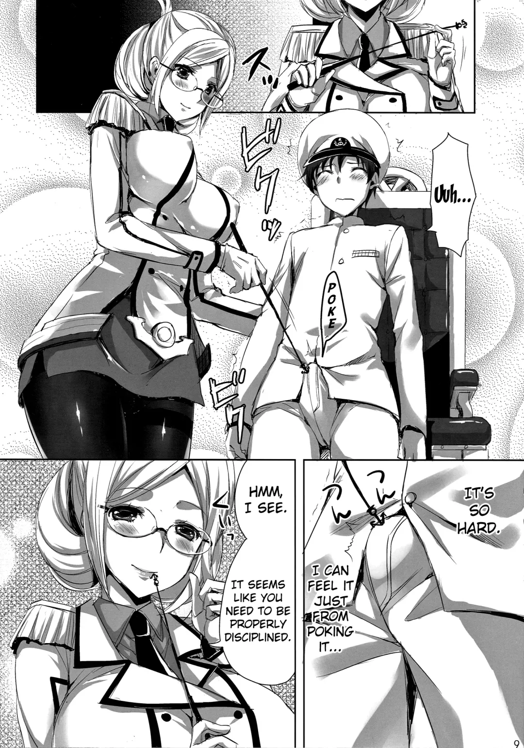 [Ayakawa Riku] Katori Sensei no Yasen Jugyou | Katori-sensei's Field Training Fhentai - Page 8