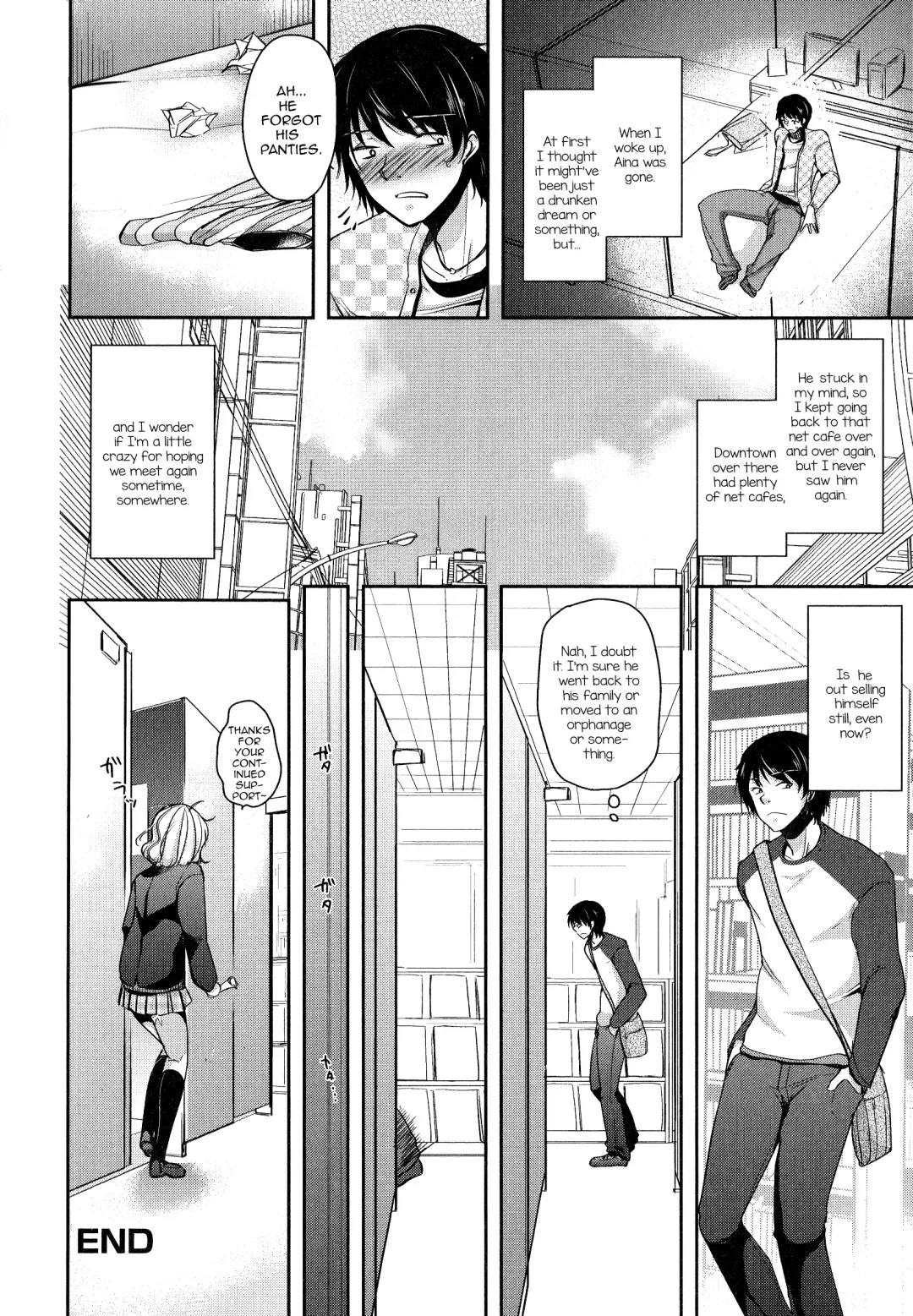 [Dynamite Moca] Net Cafe Nanmin Otokonoko no Kasegikata Fhentai - Page 16