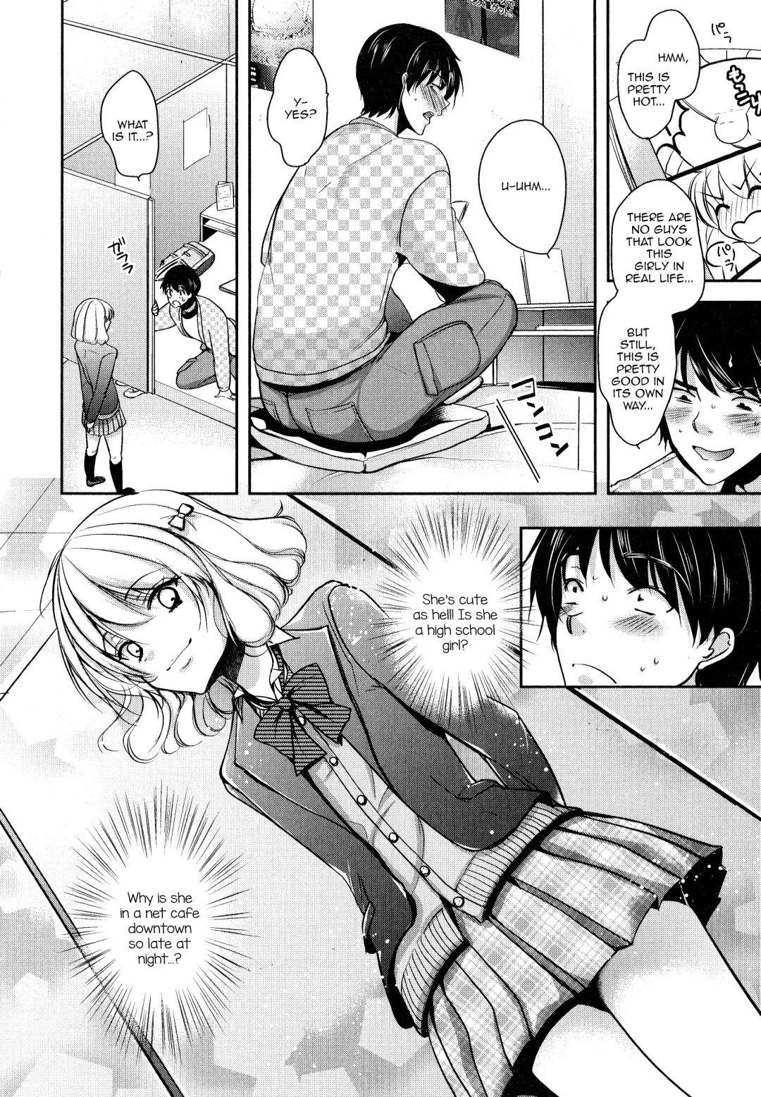[Dynamite Moca] Net Cafe Nanmin Otokonoko no Kasegikata Fhentai - Page 2